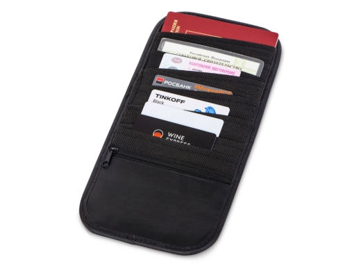 Изображение №1 | Органайзер на козырек автомобиля (черный)