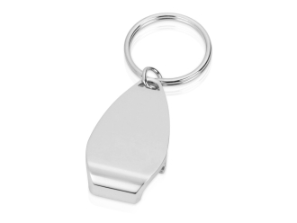 Изображение №1 | Брелок-открывалка «Всегда с собой» (серебристый)