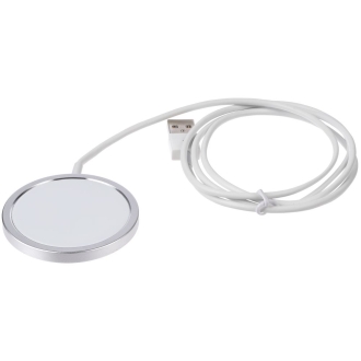 Изображение №3 | Беспроводное зарядное устройство с магнитами Magmate, серебристое