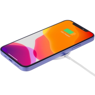 Изображение №5 | Беспроводное зарядное устройство с магнитами Magmate, серебристое