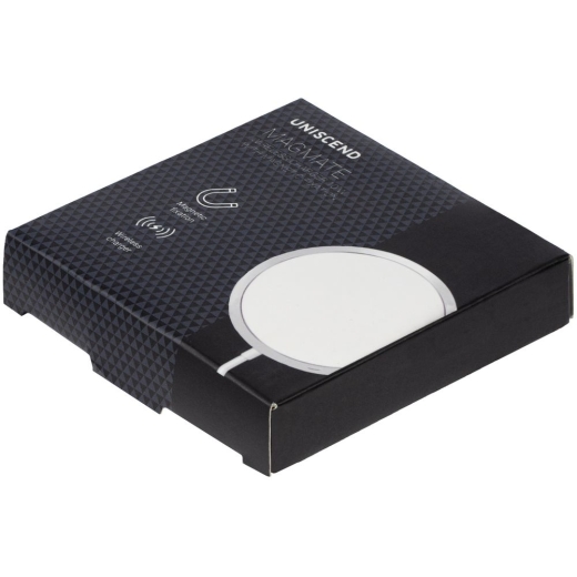 Изображение №8 | Беспроводное зарядное устройство с магнитами Magmate, серебристое