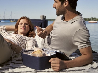 Изображение №4 | Термосумка Coolerbag M, синяя