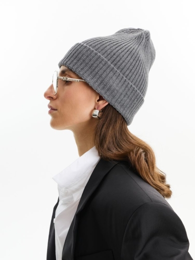 Изображение №5 | Шапка Bernard, серый меланж