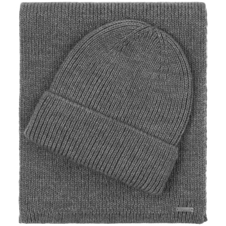 Изображение №8 | Шарф Bernard, серый меланж