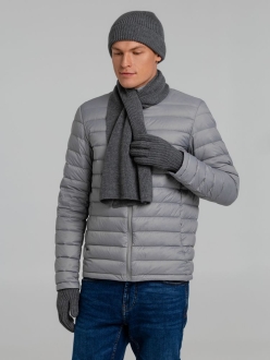 Изображение №10 | Шарф Bernard, серый меланж