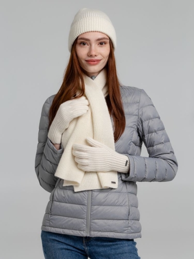 Изображение №4 | Перчатки Bernard, молочно-белые (ванильные), размер L/XL