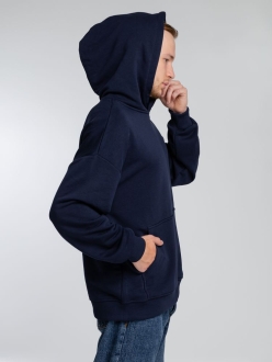 Изображение №6 | Худи оверсайз Kulonga Comfort, темно-синее, размер XS/S