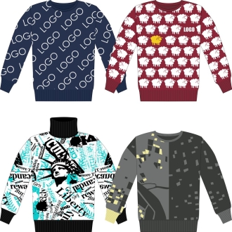 Изображение №1 | Свитер на заказ Tricksy Net, акрил, размер XS