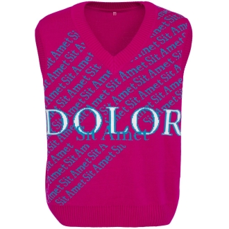 Изображение №3 | Жилет оверсайз на заказ Tricksy Net, акрил, размер S/M