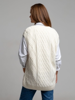 Изображение №11 | Жилет оверсайз на заказ Tricksy Terra Grand, акрил, размер S/M