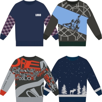 Изображение №1 | Свитер оверсайз на заказ Tricksy Net, акрил, размер S/M