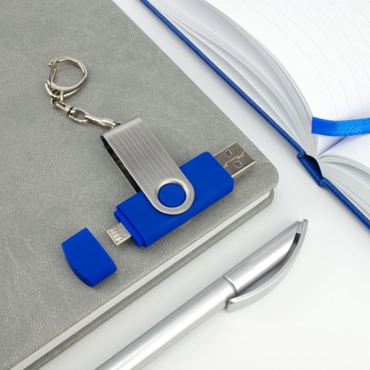 Изображение №5 | Флешка Double Twist 16 Гб синяя