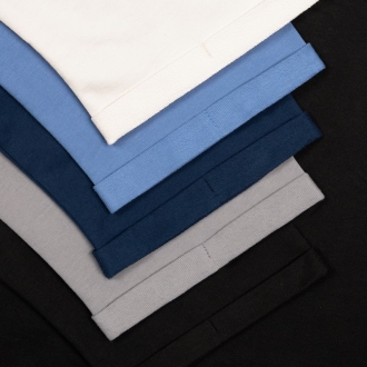 Изображение №5 | Футболка оверсайз унисекс Kosmos 2.0, светло-серая, размер XS/S