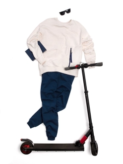 Изображение №10 | Свитшот унисекс Kosmos 2.0, темно-синий, размер XS/S