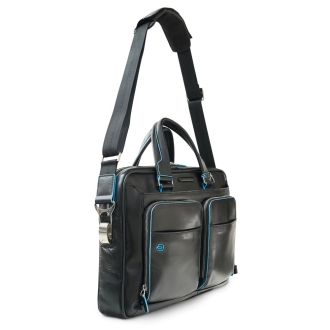 Изображение №5 | Сумка с отделением для ноутбука Piquadro Blue Square, черная