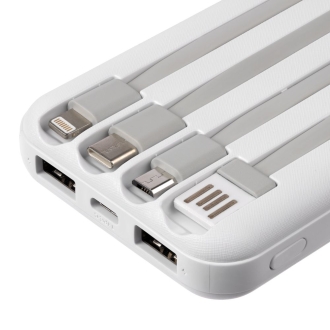 Изображение №5 | Внешний аккумулятор Omni Qi 10000 мАч, белый