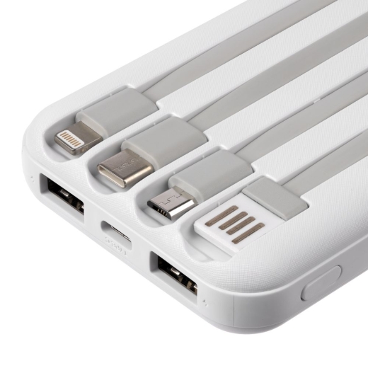 Изображение №5 | Внешний аккумулятор Omni Qi 10000 мАч, белый