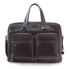Изображение №2 | Сумка мужская для ноутбука Piquadro Blue Square, коричневая