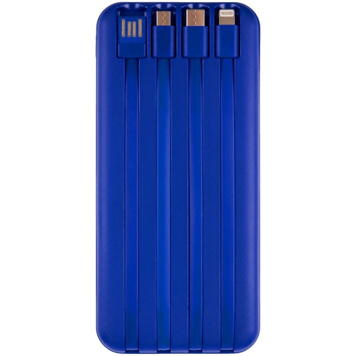 Изображение №4 | Внешний аккумулятор Omni Qi 10000 мАч, синий