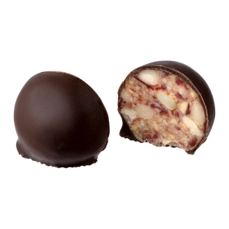 Изображение №4 | Конфеты «Мягкий кедровый грильяж» с клюквой