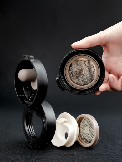 Изображение №8 | Термостакан с ситечком No Leak Infuser, синий