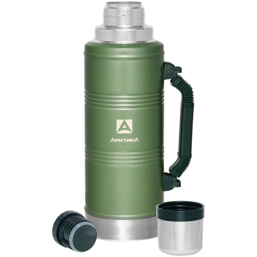 Изображение №2 | Термос с ручкой «Арктика 2200», зеленый