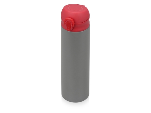 Изображение №1 | Вакуумная термокружка «Хот» (серый/красный)