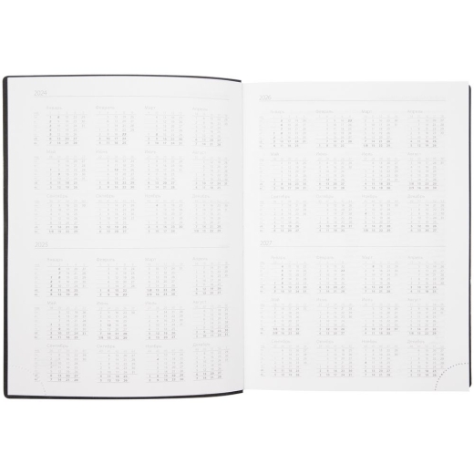 Изображение №5 | Ежедневник Vivian Metal, недатированный, черный