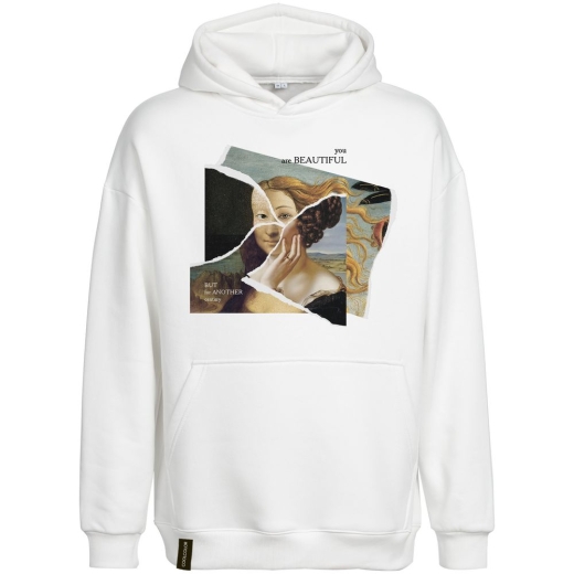 Изображение №2 | Худи You Are Beautiful, молочно-белое, размер XL/XXL