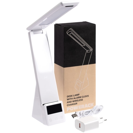 Изображение №15 | Лампа с беспроводной зарядкой смартфона и часов Powerack, белая