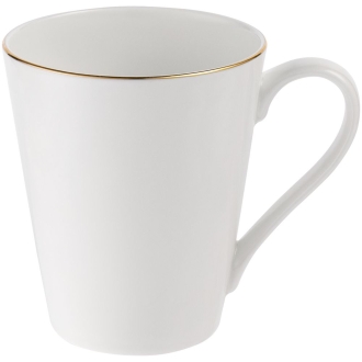 Изображение №1 | Кружка Select, белая с золотистой отводкой