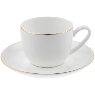 Изображение №4 | Кофейная пара Select, белая с золотистой отводкой
