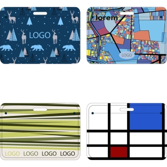 Изображение №1 | Карман для пропуска Saff Plus на заказ, горизонтальный