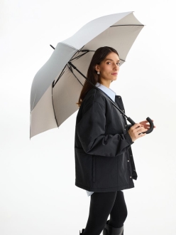 Изображение №7 | Зонт-трость Wind, серебристый