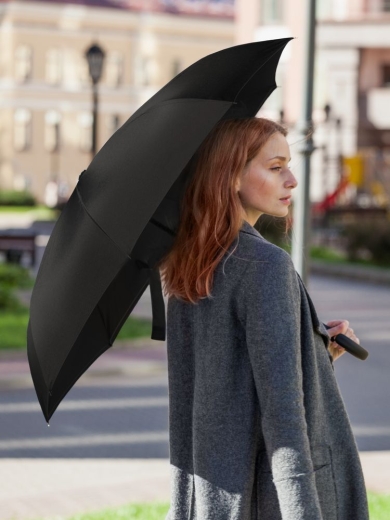 Изображение №9 | Зонт наоборот Style, трость, черный