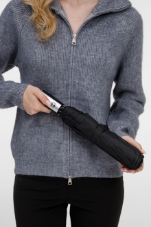 Изображение №9 | Зонт складной Fiber, черный