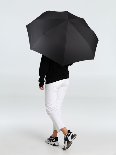 Изображение №6 | Зонт складной Fiber, черный