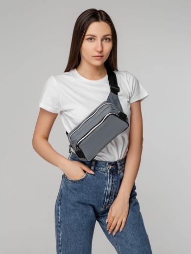 Изображение №8 | Поясная сумка Tabby, серая