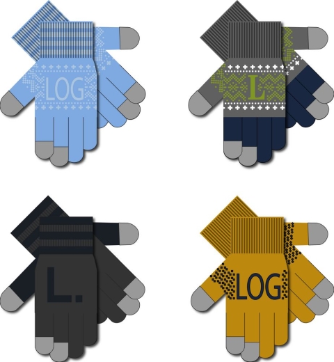 Изображение №1 | Сенсорные перчатки на заказ Guanti Tok, акрил, размер S/M