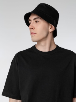 Изображение №6 | Футболка оверсайз мужская Boxy Men, черная, размер S