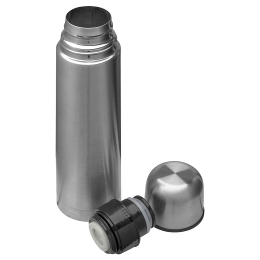 Изображение №3 | Термос Plain 750, серебристый