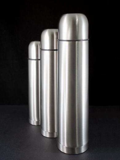 Изображение №7 | Термос Plain 1000, серебристый