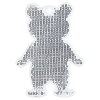 Изображение №1 | Пешеходный светоотражатель «Мишка», белый