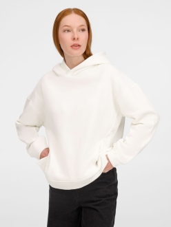 Изображение №7 | Худи оверсайз унисекс Tolla, молочное, размер XS/S