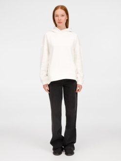 Изображение №11 | Худи оверсайз унисекс Tolla, молочное, размер XS/S