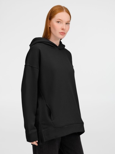 Изображение №8 | Худи оверсайз унисекс Tolla, черное, размер M/L