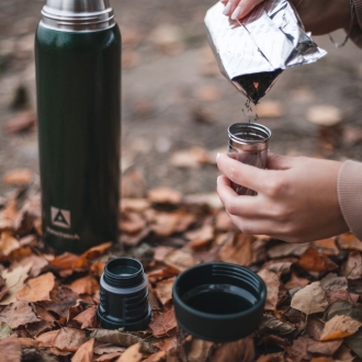 Изображение №4 | Термос «Арктика 900» с ситечком, зеленый