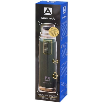 Изображение №6 | Термос «Арктика 900» с ситечком, зеленый