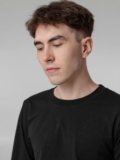 Изображение №8 | Футболка с длинным рукавом Lehta, черная, размер S