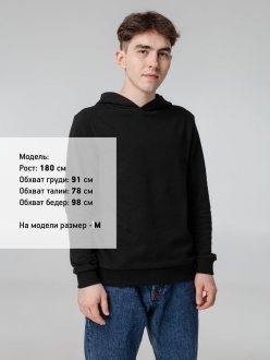 Изображение №5 | Худи Barta, черное, размер S